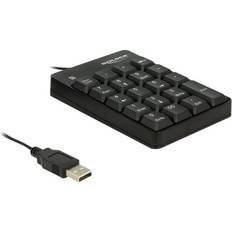 Deltaco Claviers Deltaco Pavé Numérique USB Noir