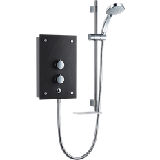 Anti Limescale Shower Sets Mira Galena(1.1634.117) Black, Chrome