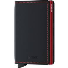 Scomparto per carte di credito Porta carte Secrid Portfolio Slimwallet - Matte Black/Red