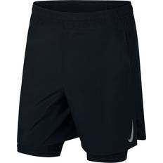 2 in 1 mens shorts Nike Challenger 7 2-in-1 Shorts Men - Black