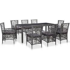 vidaXL 45992 Set da pranzo per patio, 1 Tavolo incluso 8 Sedie