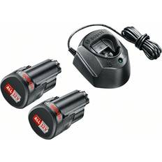 Bosch Akku Starter-Set: 2 x PBA 12 Volt 1.5 Ah O-A Akku und