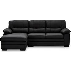 3 personers - Lædersofaer FurnHouse Moby Left Sofa 228cm 3 personers