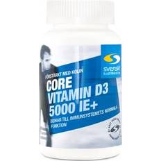 D vitamin 5000 ie Svenskt Kosttillskott Core Vitamin D3 5000 IE+ 120 st