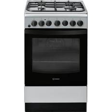 50cm - A Gas Cookers Indesit IS5G4PHSS Grey