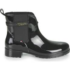 PVC Ankelstøvletter Tommy Hilfiger Rainboot - Black