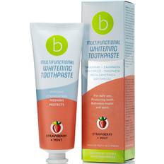 Anti carie Dentifrici BeconfiDent Multifunctional Whitening Toothpaste #Strawberry+Mint