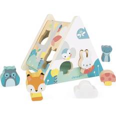 Bois Jouets de Tri des Formes Janod Pure Shape Sorter