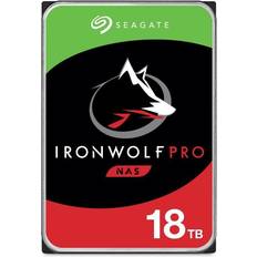 Seagate ironwolf pro Seagate IronWolf Pro ST18000NE000 18TB 7200 RPM 256MB Cache SATA 6.0Gb/s 3.5' Internal Hard Drive