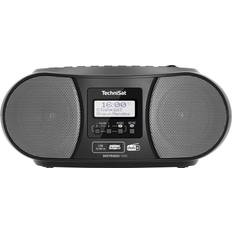 Impianti Audio TechniSat DigitRadio 1990 Con Lettore CD DAB+ FM AUX Bluetooth CD DAB+ FM USB Funzione Carica batteria / Sveglia Colore Rosso