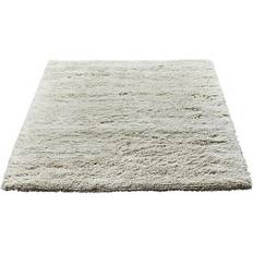 Rya tæppe uld Massimo Rya Hvid, Beige 170x240cm