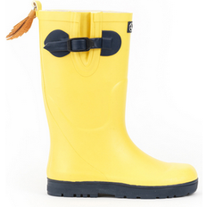 Hebilla Botas de agua Aigle Woodypop Rubber - Yellow/Indigo