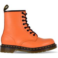 Herr - Orange Snörkängor Dr. Martens 1460 Smooth Leather Lace Up Boots - Orange