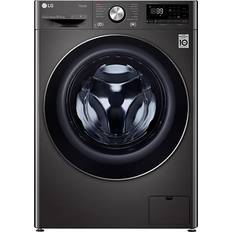 A - Black Washing Machines LG F4V910BTSE