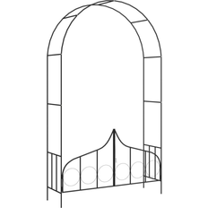 Trellises vidaXL Garden Arch with Gate 47092 138x238cm