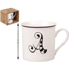 BigBuy Letters Ceramic Krus 31cl