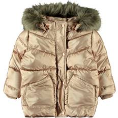 12-18M Jackets Name It Quilted Jacket - Gold/Gold (13178668)