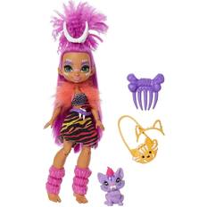 Mattel Cave Club Roaralai Prehistoric Fashion Doll with Dinosaur Pet