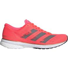 adidas Adizero Adios 5 Shoes - Pink/Core Black/Copper Metallic/Coral Female
