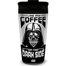 Metal Travel Mugs Pyramid International Star Wars I Like My Coffee On The Dark Side Travel Mug 45cl