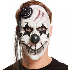 Halloween Facemasks Smiffys Scary Clown Latex Mask