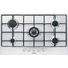 90 cm Piani cottura ad incasso Glem GT955IX Piano Cottura Stainless Steel Da Incasso 90 cm