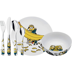 Porzellan Kindergeschirr WMF Minions Children's Cutlery Set 6-piece