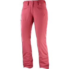 Salomon Qst Snow Pants - Garnet Rose