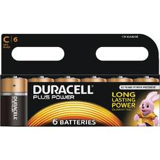 Duracell Baterías - C (LR14) Baterías y Cargadores Duracell 6 Lr14 C