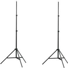 vidaXL Light Stands 2 pcs Height 78-210 cm