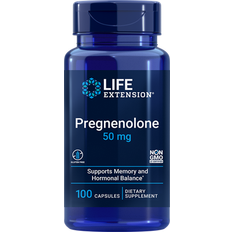 Pregnenolone Life Extension Pregnenolone 50mg 100 st