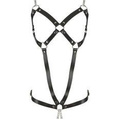 Fetish Leather Harness with Chains