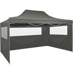 Acrylic Fabric Pavilions & Accessories vidaXL Professional Folding Tent with 3 Sidewalls 3x4 m