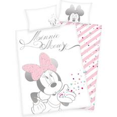 Disney Set da letto Herding Disney Minnie Mouse Toddler Bedding Set 39.4x53.2"