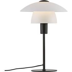 Nordlux Verona Black/Opal White Bordlampe 40cm