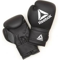 Sintetico Guanti Reebok Guantoni Boxe adulto. Nero nero giallo oro