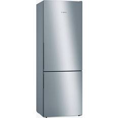 Freestanding Fridge Freezers - Stainless Steel Bosch KGE49AICAG Silver, Stainless Steel