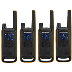 Walkie Talkies Motorola TLKR-T82 Extreme Quad Pack Zwart