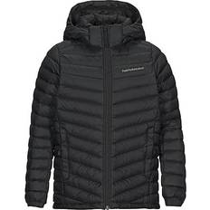 Peak Performance Junior Frost Down Hood Jacket - Black (G58685143-050)