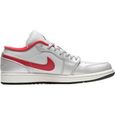 Nike Air Jordan 1 Low Night Track - Silver Men's