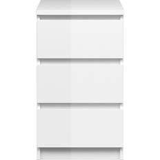 Tvilum Naia White High Gloss Kommode 40.4x70.1cm
