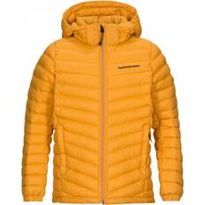 Peak Performance Giacca piumino Giubbotti Peak Performance Junior Frost Down Hood Jacket - Yellow Unisex