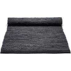 Rug Solid Mattor & Fällar Rug Solid Leather Svart 60x90cm