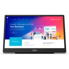 AOC 1920x1080 (Full HD) Näytöt AOC 15.6" 16T2 Full HD Kosketusnäyttö