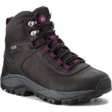 Merrell 43 ½ Zapatos de senderismo Merrell Vego Mid Leather WTPF Black/Gloxinia Female