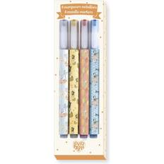 Markers with Metallic Look 4-pack