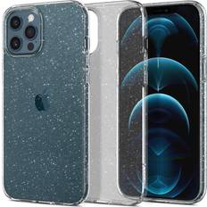 Spigen Apple iPhone 12 Pro Max Plånboksfodral Spigen Liquid Crystal Glitter Case for iPhone 12 Pro Max