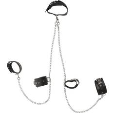 ZADO Fetish All Over Leather Chain Set