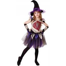 Bristol Novelty Girls Zombie Witch Costume