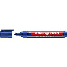 Edding 300 Permanent Marker Blue 10pcs